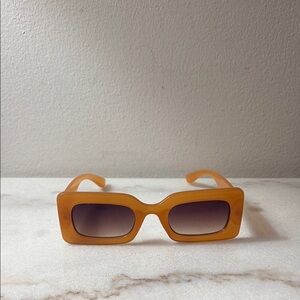 Trendy Orange Sunglasses